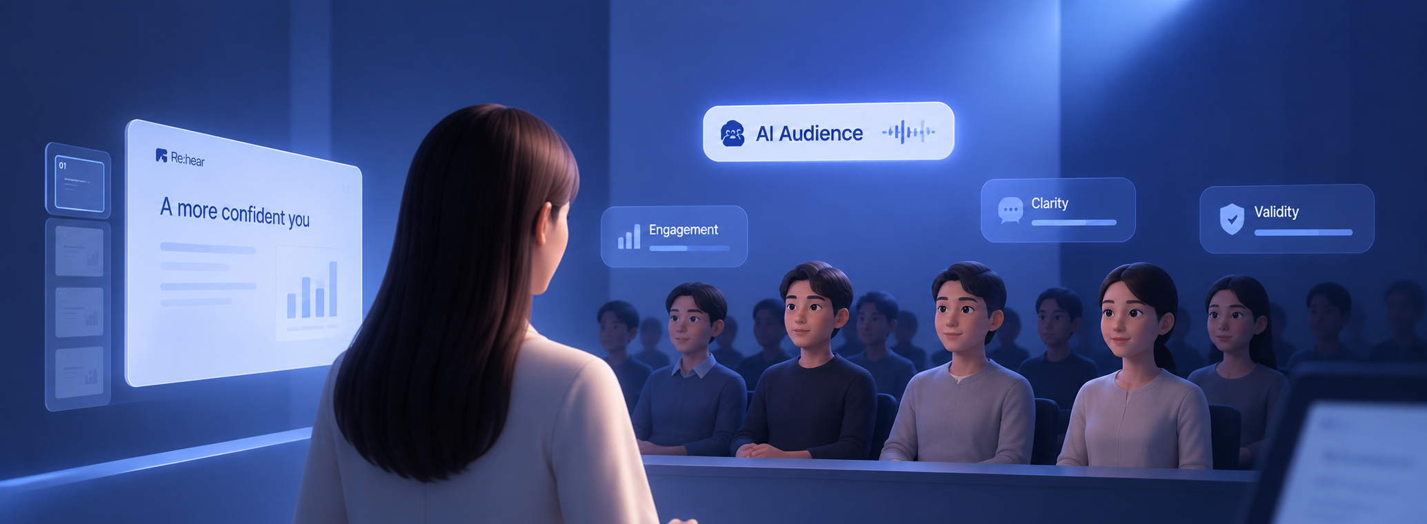 AI 청중과 발표